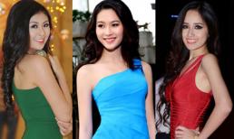 Chấm điểm đường cong 5 hoa hậu Việt!