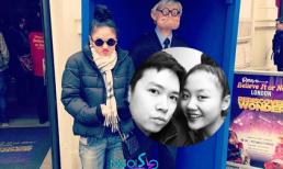 Văn Mai Hương "lặng lẽ" chu du nước Anh cùng Lê Hiếu 