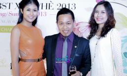 Ngọc Hân khoe eo thon, lưng trần cạnh nhiếp ảnh gia Đào Đức Hiếu