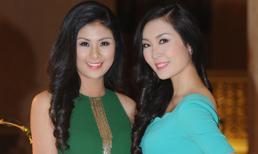 Ngọc Hân khoe đường cong bên Á hậu Thùy Trang