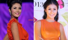 Hoa hậu Ngọc Hân ngày càng "mũm mĩm"