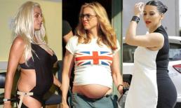 Những thảm họa thời trang bà bầu của Sao