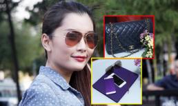 Khám túi xách 140 triệu của Lan Hương