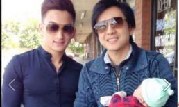 Đan Trường bồng bế và chăm con rất chuyên nghiệp?