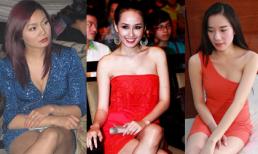 Mỹ nhân Việt vất vả che đậy vì váy ngắn