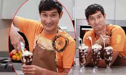Huy Khánh trổ tài pha chế đãi đoàn phim “Bếp Của Mẹ”