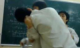 Hôn trộm bạn nữ trong lớp, nam sinh bị ăn đòn