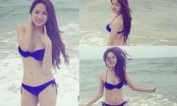 Hương Giang Idol lần đầu khoe body gợi cảm với bikini
