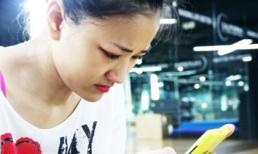 Maya khóc vì chấn thương