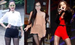 Mỹ nhân "nổi loạn" với tất rách