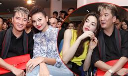 Mr.Đàm “quấn quít” Thanh Hằng và Hà Hồ tại sự kiện