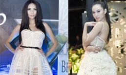 Hoàng Yến - Khánh My "hồi teen" với đầm màu trắng