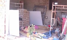 Phát hiện xác gia chủ, nằm trong căn nhà xây dở dang