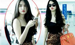 Ngọc Trinh đẹp rạng ngời trước giờ sang New York ghi hình “Đêm hội chân dài 7”