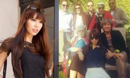 Hà Anh "ra mắt" gia đình bạn trai ở Dubai