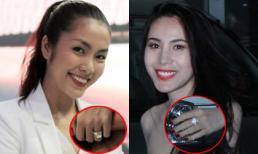 Bộ sưu tập nhẫn bạc tỷ của sao Việt