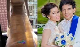 Lộ váy cưới Thủy Tiên sẽ mặc trong đám cưới Đan Trường