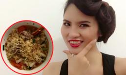 Sao ăn gì hôm nay (P4): "Gái quê" Lê Phương trổ tài với món mỳ gói!