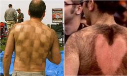 16 kiểu cạo lông hài hước trên cơ thể nam giới