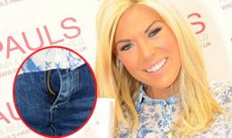 Sao nữ 'tái mặt' vì quên kéo khóa quần 