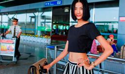 Ngỡ ngàng với vòng eo thon nhỏ của Hoàng Thùy