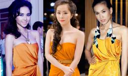 Sao Việt 'mặc chung' váy, ai đẹp hơn?