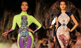 Hoa hậu Thùy Dung eo thon ngỡ ngàng nhờ váy trên sàn diễn