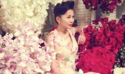 Thanh Hằng khoác váy cô dâu khiến fans thấp thỏm!