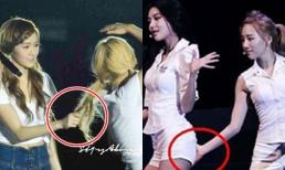 SNSD thường xuyên "giật tóc, sàm sỡ" nhau trên sân khấu