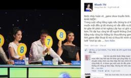 Khánh Thi và Hoà Hiệp lại "đại chiến Facebook"?