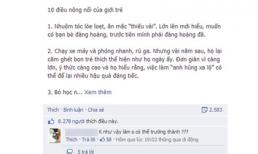 'Sốt' với 10 điều nông nổi của giới trẻ