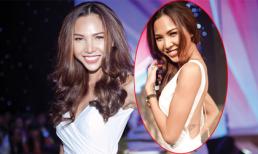 Minh Triệu khoe lưng trần gợi cảm