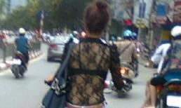 "Nóng trong người" với thời trang xuyên thấu của thiếu nữ Việt
