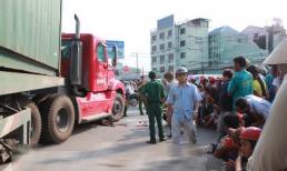 Thanh niên lọt gầm container chết thảm