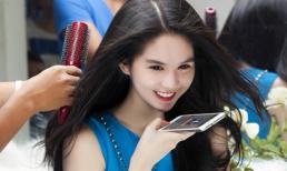 Lén ngắm khoảnh khắc đẹp tựa thiên thần của Ngọc Trinh