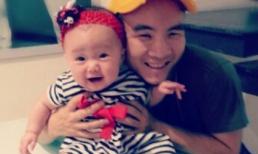 Lần đầu lộ rõ khuôn mặt đáng yêu của con gái Linh Nga