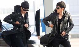 Hyun Bin nổi trội với "cây đen" và giày da báo 