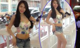 Thủy Tiên tự tin khoe "eo kiến" sau sinh giữa chốn đông