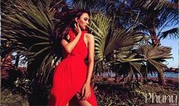 Ngọc Diễm mê hoặc với những mảng màu nhiệt đới 