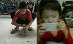 Những khác biệt thú vị giữa trẻ em ngày ấy và bây giờ