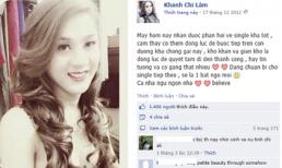 Facebook của người đẹp chuyển giới Lâm Chi Khanh có gì "nóng"?