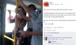 Xúc động chuyện tình 2 cụ già trên xe bus