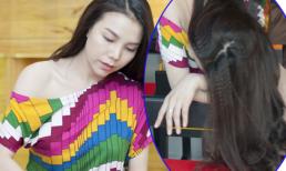 Trà  Ngọc Hằng tất bật chuẩn bị lên chức bà chủ