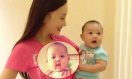 Con gái Lý Tiểu Lộ tóc húi cua "đầu gấu" như con trai