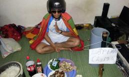 Chàng trai 'lập đàn' cầu mưa gây 'sốt' dân mạng