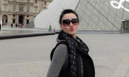 Trang Nhung khoe vẻ xinh tươi tại Paris