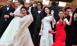 Sao Việt xúng xính váy áo trên thảm đỏ Cannes