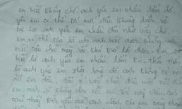 Giết vợ dã man vì một bức thư tình