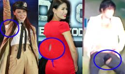 Những sự cố rách trang phục "sượng sùng" của sao Việt