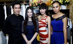 Dàn chân dài đến chúc mừng "ông chủ trẻ" Võ Cảnh